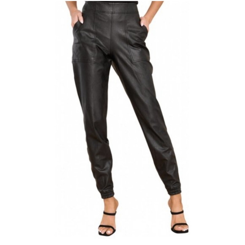 Spanx Faux Leather-Like Jogger size XS